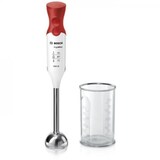 thumbnail of Mixeur Electrique    plongeant - 450 Watt - Pied  inox - 4 lames aiguisées - 2 Vitesses - Bol gradué 600 ml - blanc/rouge usage non-intensif BOSCH