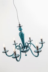 thumbnail of Cristelle Tischlampe aus Kristallglas mit Stofflampenschirm, E14 IP20-Anschluss, klassisches Design - Rossini Illuminazione