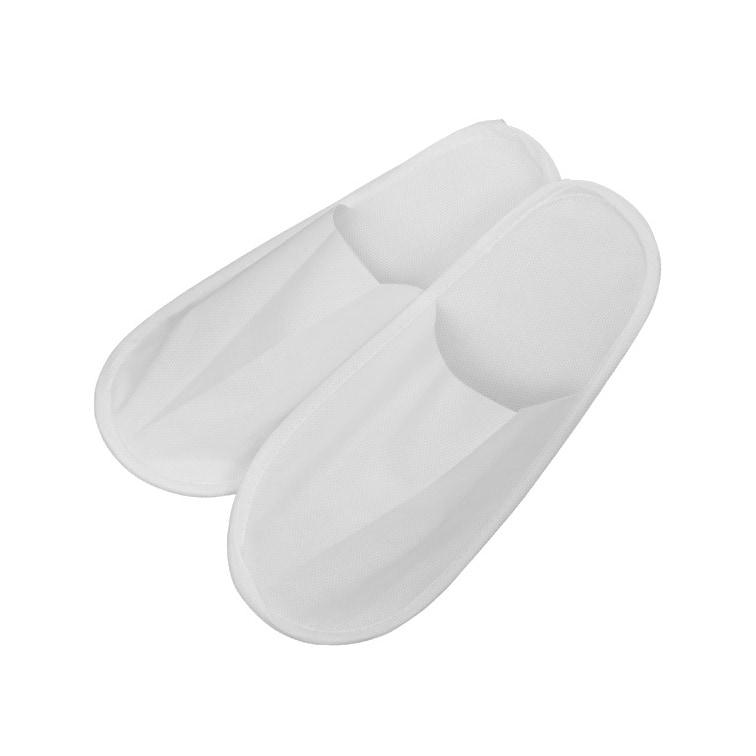 MONOUSO - Chinelo em TST de PP Fechado Branco Sola EVA (1 Par)