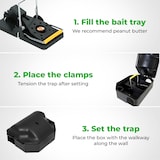 thumbnail of VerminBuster Mäuseköderbox + Mausefalle - inkl. Schloss - Mäuseköderbox - Mäuseköderbox - Mäuseköderbox