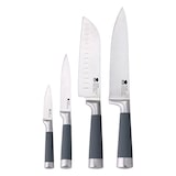 thumbnail of San Ignacio - Batería de cocina de 8 piezas apta para inducción Altea, acero inoxidable + set de 4 cuchillos de cocina