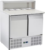 thumbnail of Pizza-vorbereitungsmöbel 2 türen mit 5 gn 1/6 - 900x700x880 mm - 235 W 230/1V - 7CA09PRC Eurast