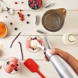 thumbnail of IBILI - Sifón para Nata de 0.5L en Aluminio con 3 Boquillas. Incluye Cepillo Limpiador