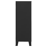 thumbnail of vidaXL Lagerschrank Industrial Schwarz 75x40x115 cm Metall