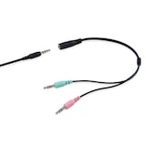 thumbnail of Ecouteurs Equip avec Microphone Flexible - Contrôle du Volume - Jack 3.5mm - Noir EQ245302