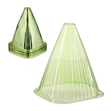 thumbnail of Relaxdays Pflanzenhut, 32er Set, Schneckenschutz, Frostschutz, HxBxT: 22 x 19 x 19 cm, Pflanzenschutzhauben PVC, grün