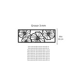 thumbnail of Cabecero para cama de Forja Corte Láser AURA 180 cm Blanco