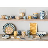 thumbnail of Assiette dessert  Imany jaune 21 cm - 5 dont 1 offerte x6 -  Rond Grès Amadeus 21.00x21.00 cm