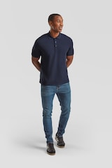 thumbnail of Fruit of the Loom 65/35 Polo Farbe: navy Größe: 4XL