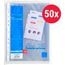 thumbnail of Exacompta Klarsichthüllen  DIN A4 Glatt Transparent 60 Mikron PP (Polypropylen) Öffnung oben 5250E 50 Stück