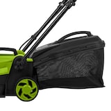 thumbnail of Tondeuse sans fil 20V + Batterie lithium 4Ah Largeur de coupe 320mm Bac 30L + Chargeur 20V VITO