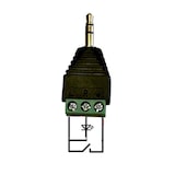 thumbnail of GUDE 7960 jack plug adapter 3 polig, 3,5 mm