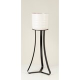 thumbnail of Scheurich Paris 51, Pflanzenständer/Blumenständer/Blumentopfständer aus Metall Farbe: Satin Black, 24 cm Durchmesser, 51,4 cm hoch, 29,6 l Vol.