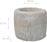 thumbnail of BISCOTTINI Antiker steinmörtel 54x54x42 cm