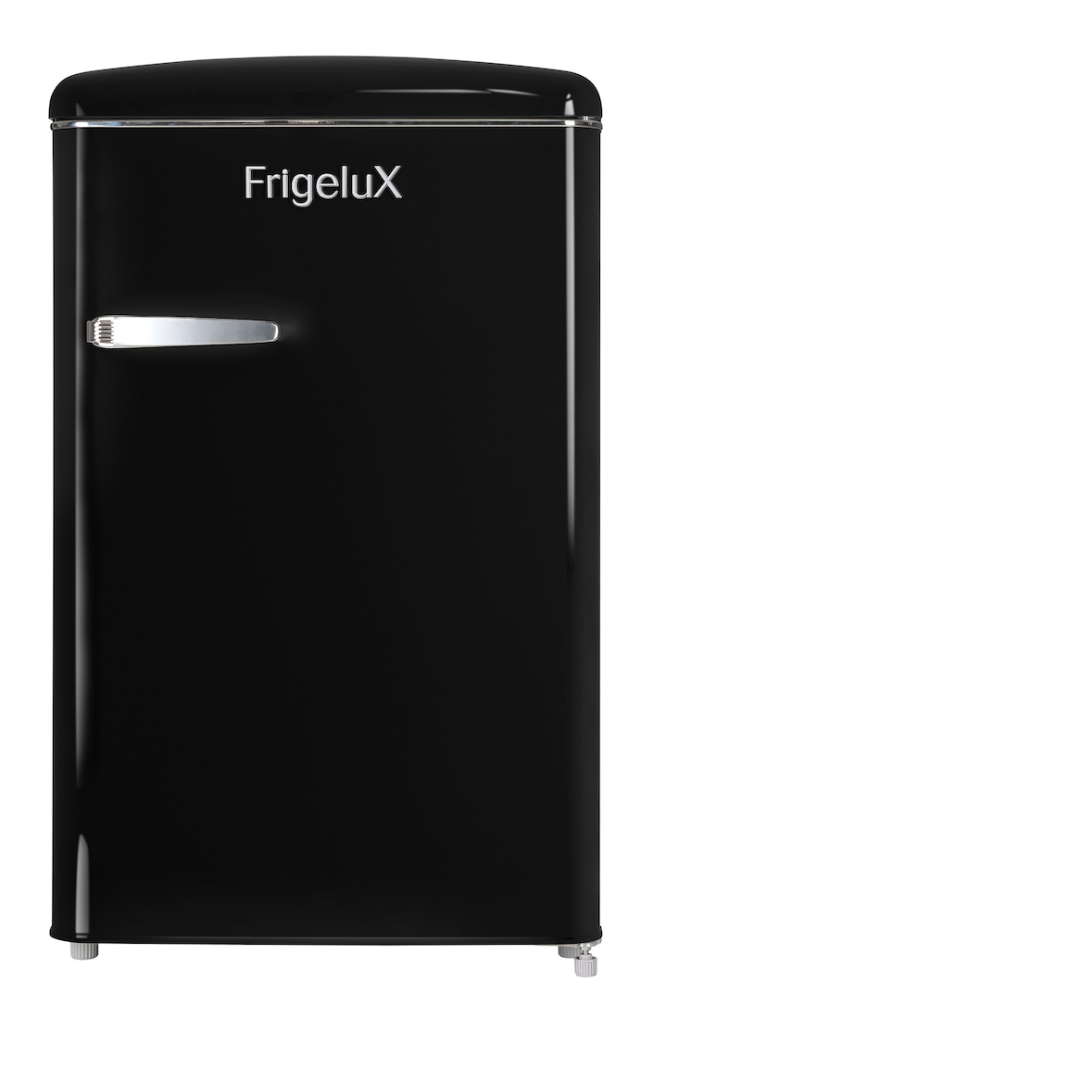 FrigeluX Réfrigérateur table top 108L dont congélateur 4* 13 litres, design rétro noir R4TT108RNE