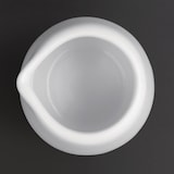 thumbnail of Lot de 12 pots à lait, crème 43 ml en porcelaine blanche