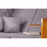 thumbnail of Strandkorb - bene living - Ostsee - uni/grau - PE schwarz