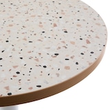 thumbnail of Rond tafelblad in melamine 60 cm terrazzo Rivoli - Oviala