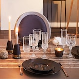 thumbnail of 6 flûtes à Champagne 12cl Longchamp - Cristal d'Arques - Verre ultra transparent au design vintage