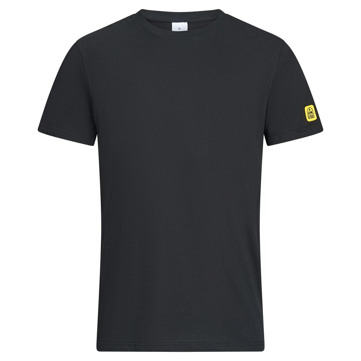 ESD-T-Shirt mit Rundhals, Eco Line, schwarz, 5XL