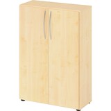 thumbnail of bümö Mehrzweckschrank 80cm breit, Aktenschrank o. Schuhschrank klein, Schrank mit Regal, Kommode in Ahorn aus Holz, Vorratsschrank & Haushaltsschrank
