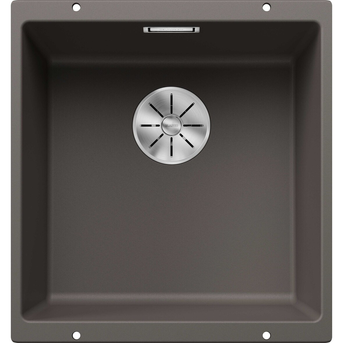 BLANCO SUBLINE 400-U Einbauspüle SILGRANIT vulkangrau ab 50 cm