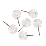 thumbnail of Bi-Office Pack de 50 Chinchetas de Plástico Redondas Transparentes