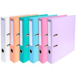 thumbnail of Exacompta  Cod. 53044E - Registratore a leva Prem'Touch dorso 50mm, rivestito con PVC - 29x32cm col. ass.- Conf. da  10 pz.