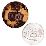 thumbnail of Gebäckdose Frohe Weihnachten H20,3cm aus Metall - 23466027