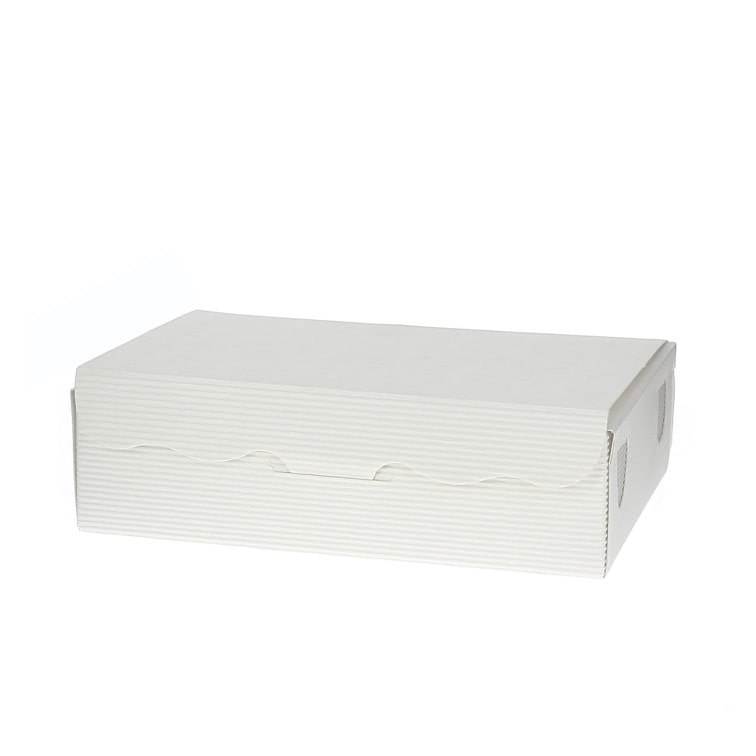 MONOUSO - Box für Süßwaren weiß 20x13x5,5cm (5 Stück)