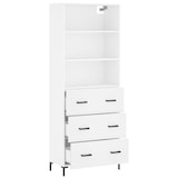 thumbnail of Helloshop26 - Buffet Sideboard Kommode Schrank Aufbewahrungseinheit Organizer Küche Wohnzimmer Lounge hoch 69,5 x 34 x 180 cm 02_0032555