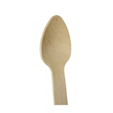 thumbnail of MONOUSO - Cucchiaino in Legno “Soft” 11cm (100 Pezzi)