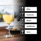 thumbnail of Libbey set van 12 wijnglazen -PERCEPTION- 325 ml, Ø 8 cm, H: 20 cm