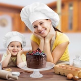 thumbnail of Relaxdays Tortenplatte aus Kunststoff, Servierständer, HxD: 10 x 29 cm, Obstschale mit Fuß, Kuchenständer, transparent