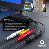thumbnail of Aplic USB Audio Video Grabber - VHS - Videoadapter zur Bearbeitung, USB zu S-Video, Composite, Cinch