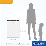 thumbnail of Exquisit Kühlschrank mit Gefrierfach, 107 Liter, 4-Sterne-Gefrierfach, 55 cm Breite, KS15-4-051C weiss