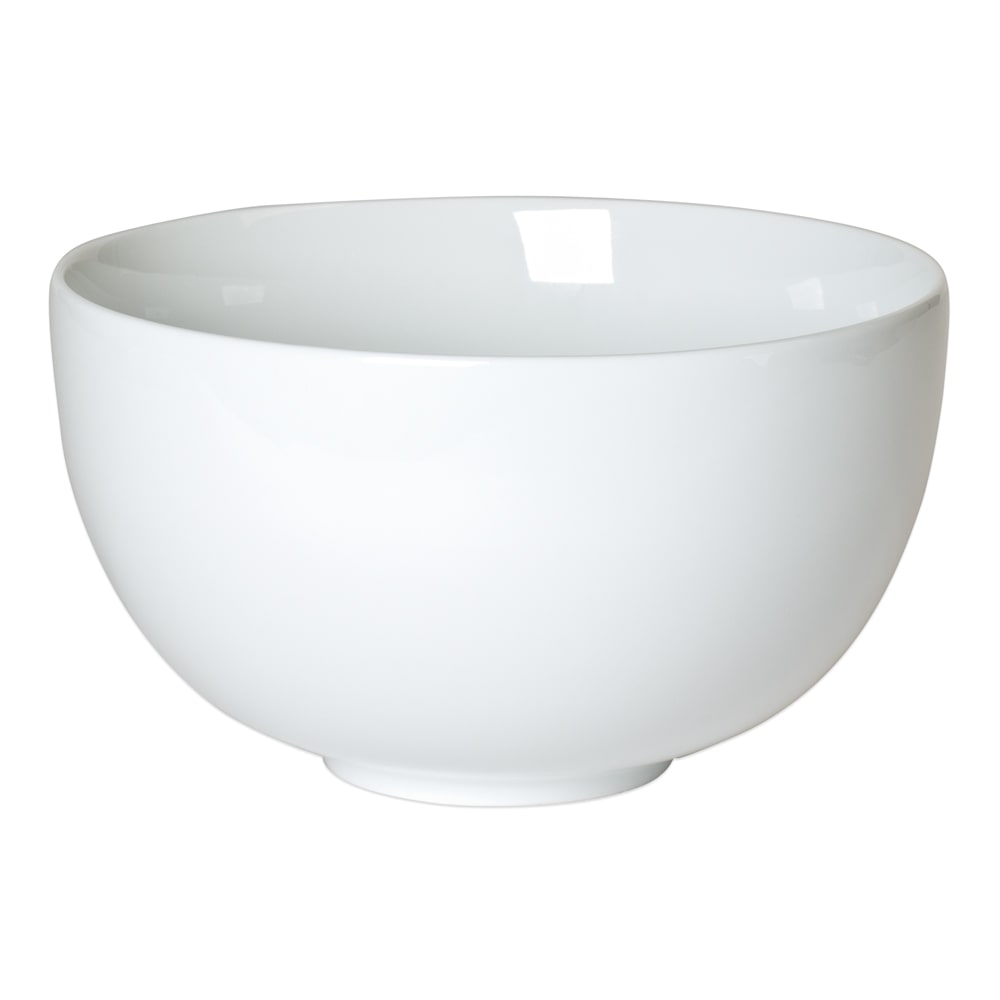 Salatschüssel Kugelform 19 cm - Weiß Rund Porzellan Table Passion