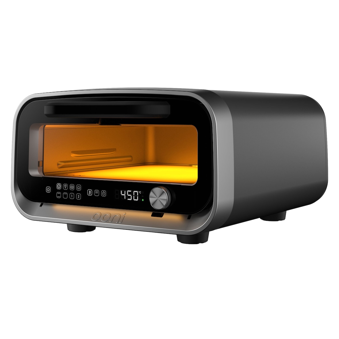 Ooni Volt 2 - Horno eléctrico portátil para pizza con tecnología Pizza Intelligence - Antracita