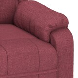 thumbnail of vidaXL Massagesessel Elektrisch Weinrot Stoff