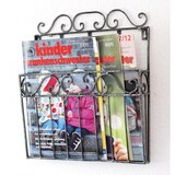 thumbnail of Wandregal Zeitungsständer 09913 Magazinhalter 38 cm Küchenregal Zeitungshalter