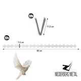 thumbnail of 6 Metros Pinchos Antipalomas Plástico - Repelente Pajaros Palomas Gatos Gaviotas