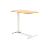 thumbnail of Bureau PHT01, 700 x 400 mm, handmatig in hoogte verstelbaar, verrijdbaar, beige/wit
