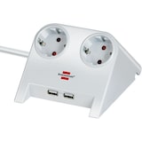 thumbnail of Brennenstuhl Desktop-Power USB-Charger Tisch-Steckdose weiß