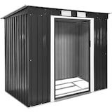 thumbnail of tectake Abri de jardin métal 2,7 m² toiture monopente  Gris/Blanc