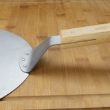 thumbnail of Pizzaschaufel 30,5 cm Pizzaheber Holzgriff Edelstahl Brotschaufel Pizzaschieber