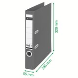 thumbnail of Leitz 1019-00-35 1019 Qualitäts-Ordner Recycle 180° - A4, 50 mm, klimaneutral, blau