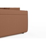 thumbnail of KAWOLA Sofa RANI Ecksofa Cord rost Recamiere links