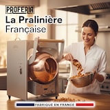 thumbnail of Pralinière enrobeuse professionnelle à gaz capacité 1 à 5kg - Enrobage sucré de fruits à coque - PROFERIA