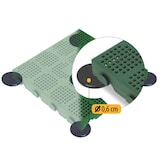 thumbnail of ArtPlast - Base di supporto per piastrelle da terrazza Ø6x0,5 cm in colore nero - Collezione COMBI