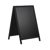 thumbnail of Kreidetafel Kundenstopper Europel 660x1040 mm DELUX schwarz 356244